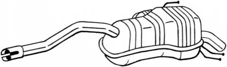 Глушник вихлопних газів кінцевий Fiat/Alfa/Lancia 51834047