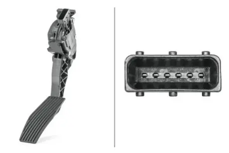 CHEVROLET Датчик положення педалі ходу ORLANDO 1.4-2.0 11-, OPEL ZAFIRA TOURER 1.4-2.0 11- HELLA 6PV 009 765-741
