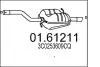 Глушник вихлопних газів кінцевий MTS 01.61211 (фото 1)