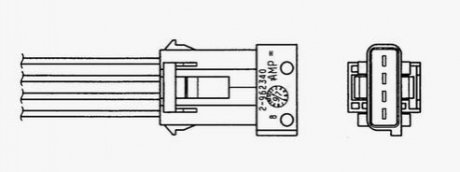 SONDA LAMBDA SAAB VOLVO NGK OZA707-EE2