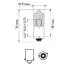 ?AR?WKA H6W 12V БЕЛОЕ ВИДЕНИЕ УЛЬТРА PHILIPS 12036WVUB2 (фото 3)