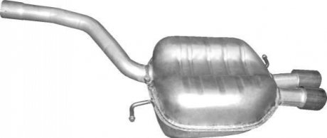 Глушник вихлопних газів кінцевий POLMOSTROW 30.53 (фото 1)
