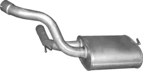 Глушник вихлопних газів кінцевий POLMOSTROW 31.10