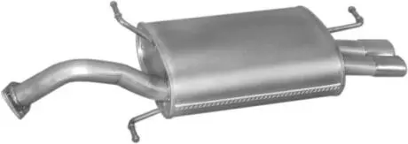 Глушник вихлопних газів кінцевий POLMOSTROW 31.252