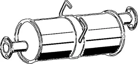 Глушник вихлопних газів кінцевий ASMET 28.006