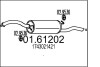Глушитель выхлопных газов конечный MTS 01.61202 (фото 1)
