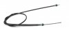 Трос ручника (задній) Logan 1.5dCi 07- (1665/1495mm) RENAULT / DACIA 6001547169 (фото 1)