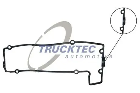 Прокладка, крышка головки цилиндра TRUCKTEC 02.10.011