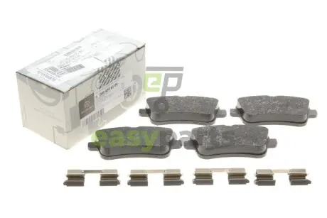 Колодки гальмівні (задні) MB M-class (W166)/GL-class (X166) 11- /GLE-class (W166) 15- MERCEDES-BENZ 0004208104