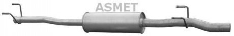 Средний глушитель выхлопных газов ASMET 02.059 (фото 1)