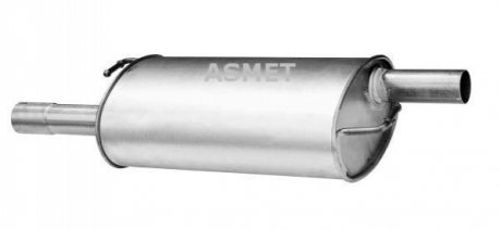 Середній глушник вихлопних газів ASMET 04.110