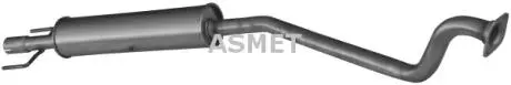 Середній глушник вихлопних газів ASMET 05.125
