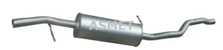 Середній глушник вихлопних газів ASMET 07.237
