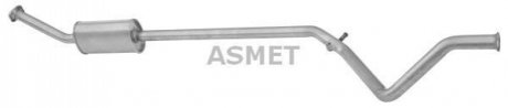 Средний глушитель выхлопных газов ASMET 08.053