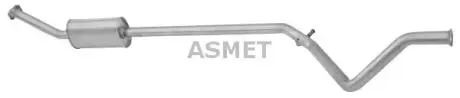 Середній глушник вихлопних газів ASMET 08.053