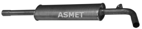 Средний глушитель выхлопных газов ASMET 10.103