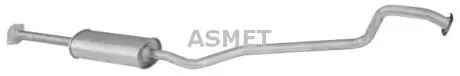 Середній глушник вихлопних газів ASMET 14.034