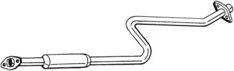Середній глушник вихлопних газів BOSAL 279-033