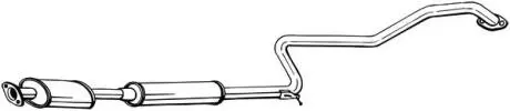 Середній глушник вихлопних газів BOSAL 288-577
