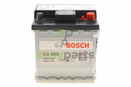 Акумуляторна батарея 40Ah/340A (175x175x190/+R/B13) BOSCH 0 092 S30 000
