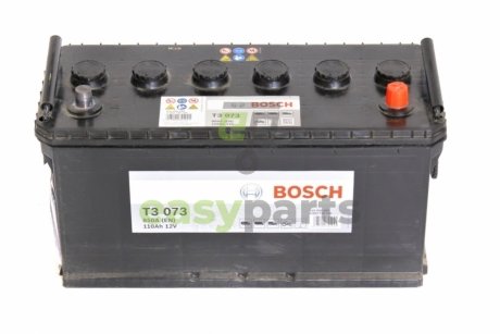 Акумуляторна батарея 110Ah/850A (412x175x219/+R/B03) Знято з постачання BOSCH 0 092 T30 730 (фото 1)