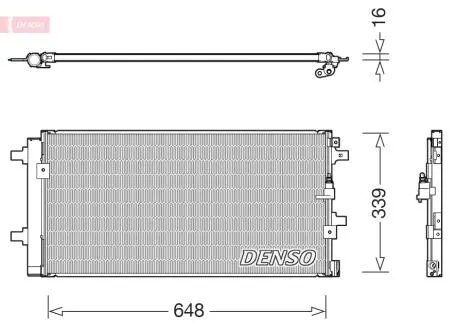 Ч?ОДНИКА КОНДИЦИОНЕРА ALFA ROMEO DENSO DCN02043