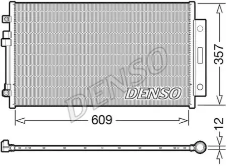 Ч?ОДНИКА КОНДИЦИОНЕРА ALFA ROMEO DENSO DCN09004