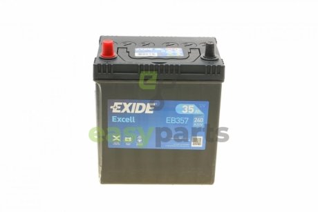 Стартерна акумуляторна батарея EXIDE EB357 (фото 1)