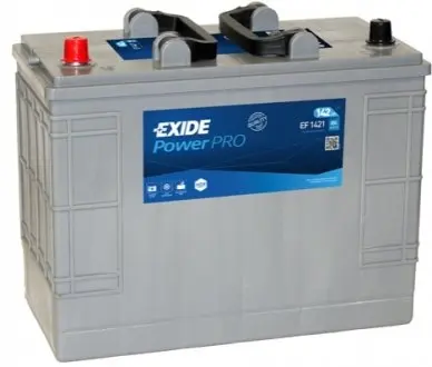 Фото 1 - стартерна акумуляторна батарея EXIDE EF1421 Стартерна акумуляторна батарея EXIDE EF1421 (фото 1)