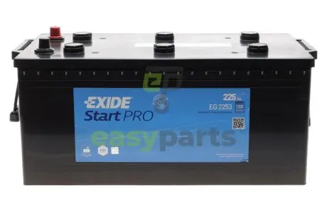 Акумуляторна батарея 225Ah/1200A (518x279x240/+L/B0) StartPro EXIDE EG2253