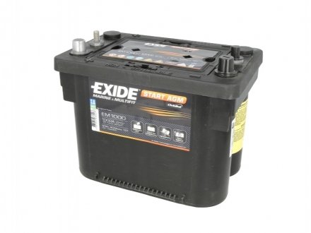 Стартерная аккумуляторная батарея EXIDE EM1000 (фото 1)