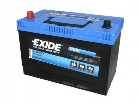Фото стартерна акумуляторна батарея EXIDE ER450 Стартерна акумуляторна батарея EXIDE ER450