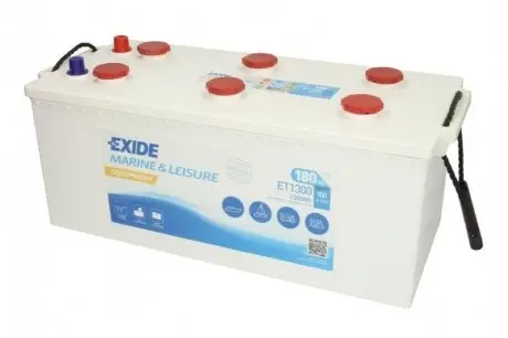 Фото стартерна акумуляторна батарея EXIDE ET1300 Стартерна акумуляторна батарея EXIDE ET1300
