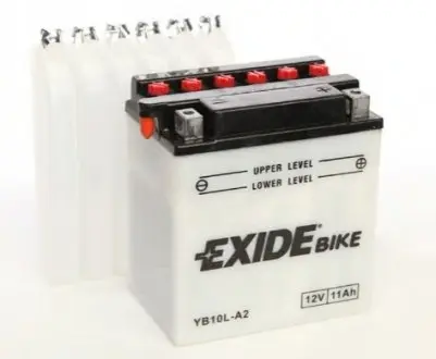 Фото стартерна акумуляторна батарея EXIDE YB10L-A2 Стартерна акумуляторна батарея EXIDE YB10L-A2
