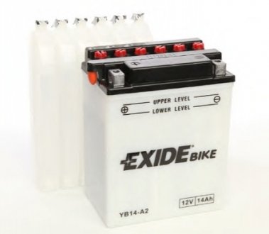 Стартерная аккумуляторная батарея EXIDE YB14-A2 (фото 1)