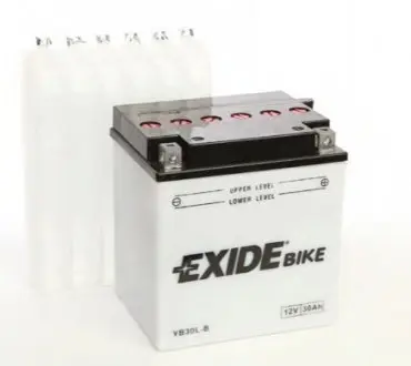 Фото стартерна акумуляторна батарея EXIDE YB30L-B Стартерна акумуляторна батарея EXIDE YB30L-B
