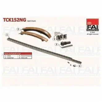 DB К-кт цепи привода распредвала W202,203,210 FAI TCK152NG