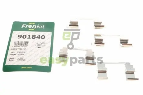 Планка супорта (переднього) прижимна (к-кт) Honda Accord VIII 2.4i 08-15 (Akebono) FRENKIT 901840