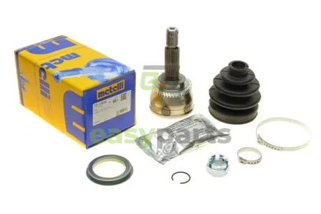 ШРКШ (зовнішній) Hyundai Coupe 02-09/Elantra 00-06 (25z/23z/80mm) (ABS 44z) Metelli 15-1524