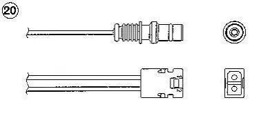 SONDA LAMBDA MERCEDES NGK OZA721-EE24