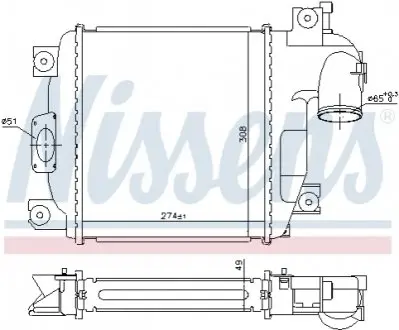 ХОДНИЦА КЛИМЫ TOYOTA HI-ЛЮКС 05- NISSENS 961424