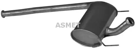 Середній глушник вихлопних газів ASMET 10.065