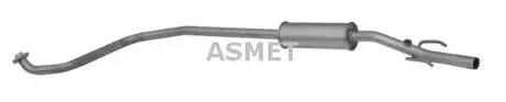 Середній глушник вихлопних газів ASMET 20.027