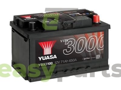 Стартерна акумуляторна батарея YUASA YBX3100