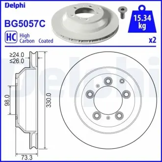 Щит Хэма. Порше ты? 05/2017> Delphi BG5057C