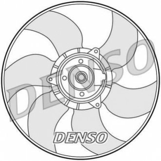Вентилятор, охолодження двигуна DENSO DER23001 (фото 1)