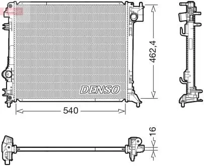 Ч?ОДНИКА ДВИГАТЕЛЯ NISSAN RENAULT DENSO DRM46062