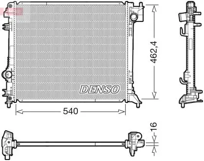 Ч?ОДНИКА ДВИГАТЕЛЯ NISSAN RENAULT DENSO DRM46063