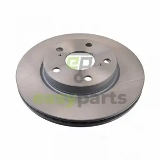 FEBI TOYOTA гальмівний диск передн. Auris 07- FEBI BILSTEIN 108481