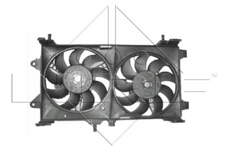 Вентилятор, охлаждение двигателя NRF 47802